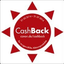 Canon CASHBACK Aktion